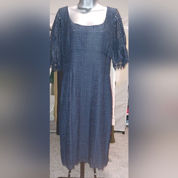 Navy Blue Dress - Picture 1 of 4